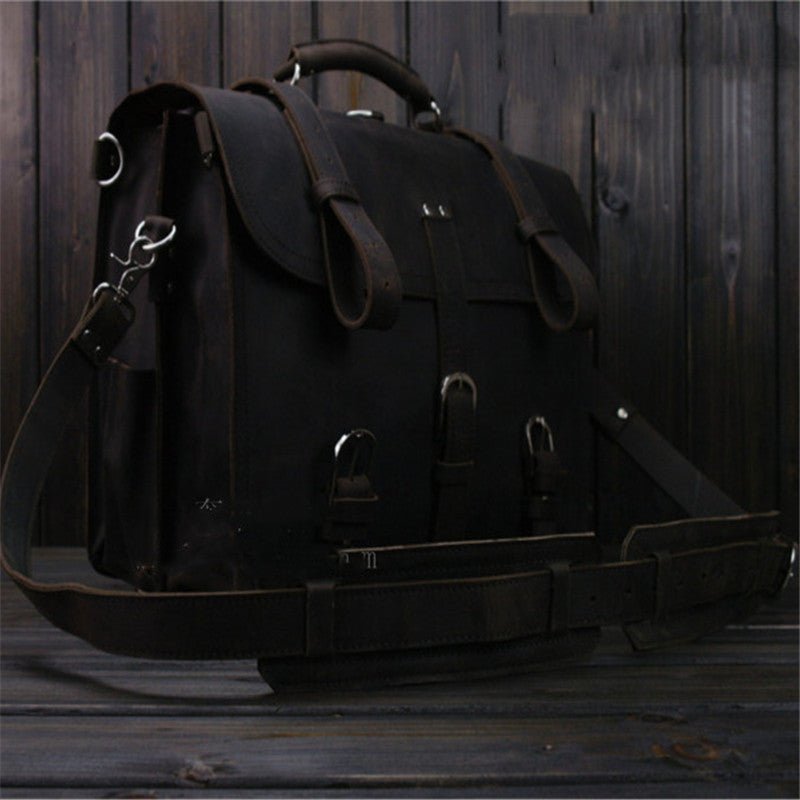 Men's  Leather Travel Bag